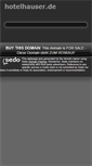 Mobile Screenshot of hotelhauser.de